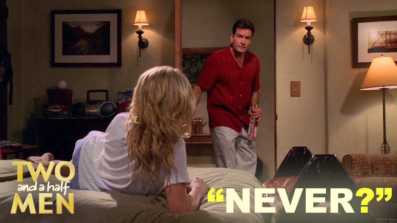 Primeira Rodada Para A Gata Gostosa E Maluca | Dois Homens E Meio