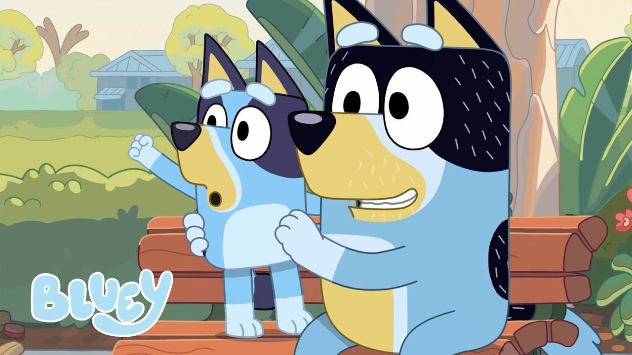 Primeira Volta De Bicicleta De Bluey | Bicicleta | Bluey