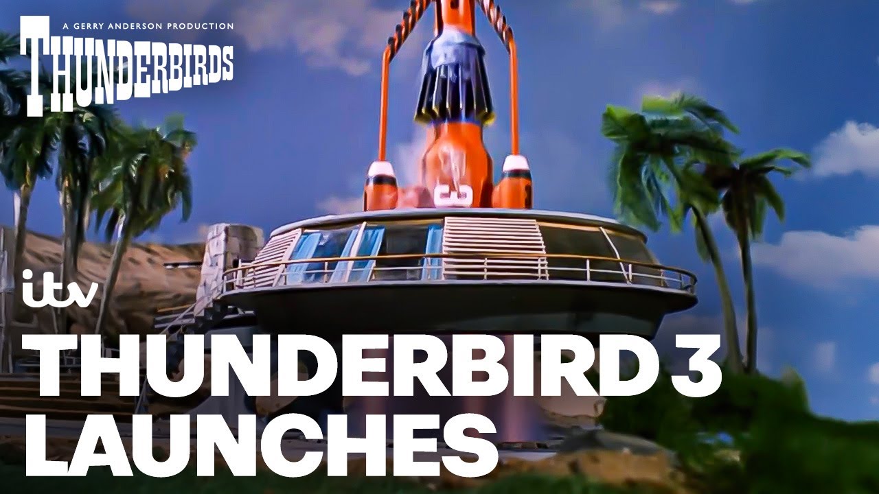 Todos Os Lançamentos Do Thunderbird 3 Em Thunderbirds | Momentos Clássicos De Resgate Internacional